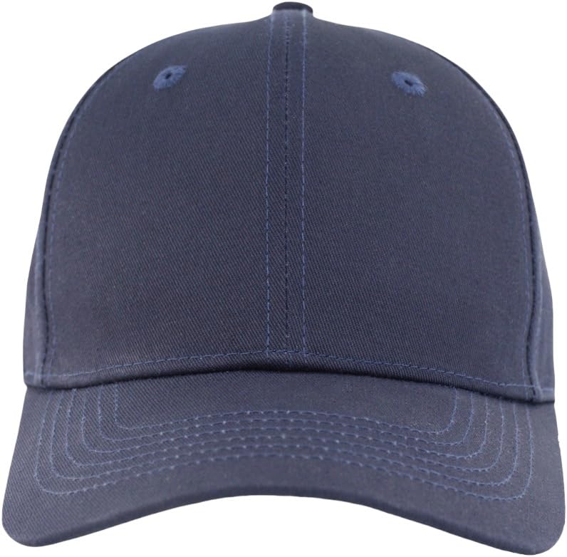 Image of Structured Baseball Dad Hat Fits One Size & XXL - Adjustable Golf Cotton Ball Cap - Plain Blank Casual Caps for Men Women