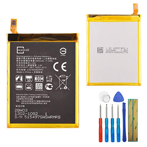 E-YIIVIIL New Replacement Battery LIS1632ERPC Compatible with Sony Xperia XZ Xperia XZ Dual SIM F8332 F8331 1305-6549 with Tools