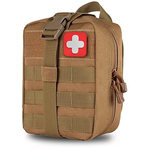 EMS XTRM Rip Away IFAK Pouch - Tactical Medical Bag for EMS, Outdoor Adventures, and Rescue, Tactical Aid Bag, Durable and Weather-Resistant, Tactical Medical Pouch
