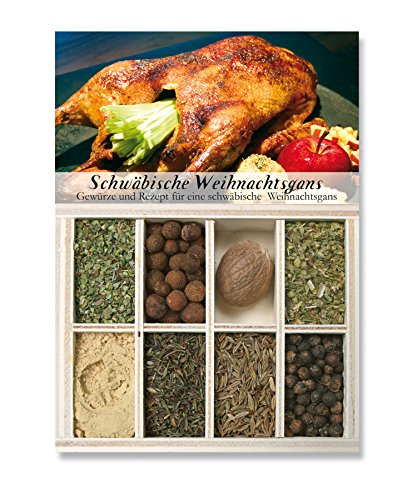 Schwäbische Weihnachtsgans – 8 Gewürze Set für die Weihnachtsgans aus dem Schwabenland(44g...