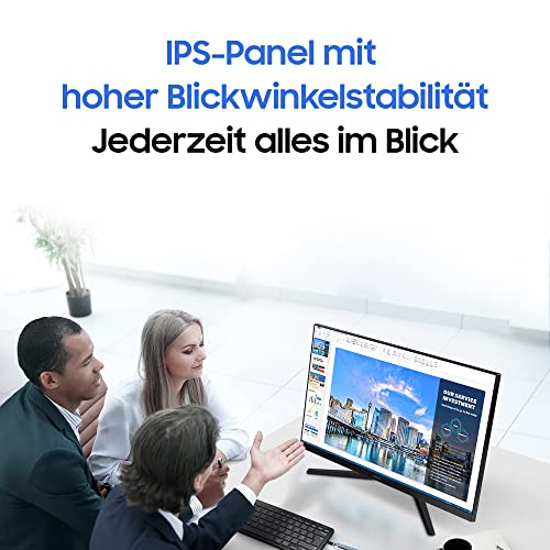 Samsung S31C Essential Monitor S27C314EAU, 27 Zoll, IPS-Panel, Full HD-Auflösung, Eco Saving Plus, AMD FreeSync, 5 ms Reaktionszeit, Bildwiederholrate 75 Hz, Schwarz – Bild 6