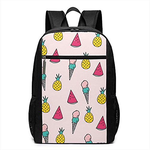 WlyFK: Mochila Unisex con Cierre de Cremallera Doble