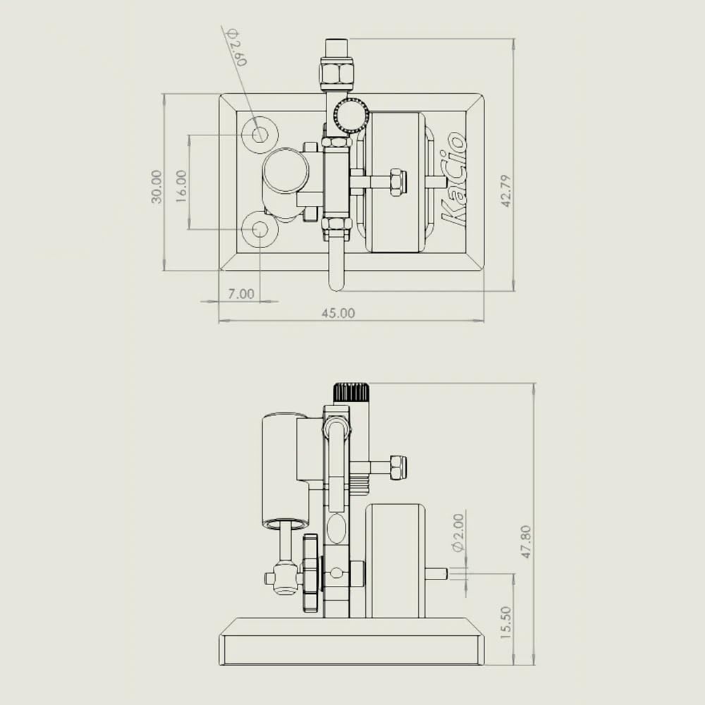 Mini Einzylinder Schwenk Dampfmaschinenmodell, Messing Dampfmaschinen RC Maschinenmodell, Modellbausatz für Physikalische Experimente