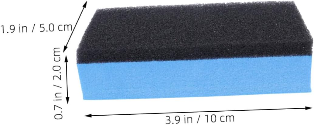 8pcs Crystal-Plated Sponge Applicator Pad Car Wax Applicator Sponge for Cars Detailing Polishing Pad Beauty Treatment
