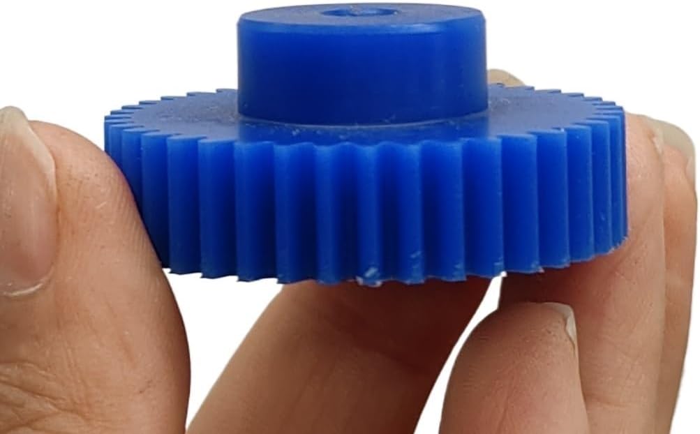 Plastic Motor Gear,1pc 1.5 Module 20 Teeth Nylon Spur with Step Straight Cylindrical Pinion .5M 20T 15mm Thickness Spindle(12mm bore)
