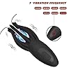 ZWFUN Elektrische Eichelvibrator mit 12 Vibrationsmodi + 7 Elektroschockstimulation Penistrainer Massagegerät Elektrische Masturbator Cup Sexspielzeug für Mann Männer pokal Penismassagegerät #2