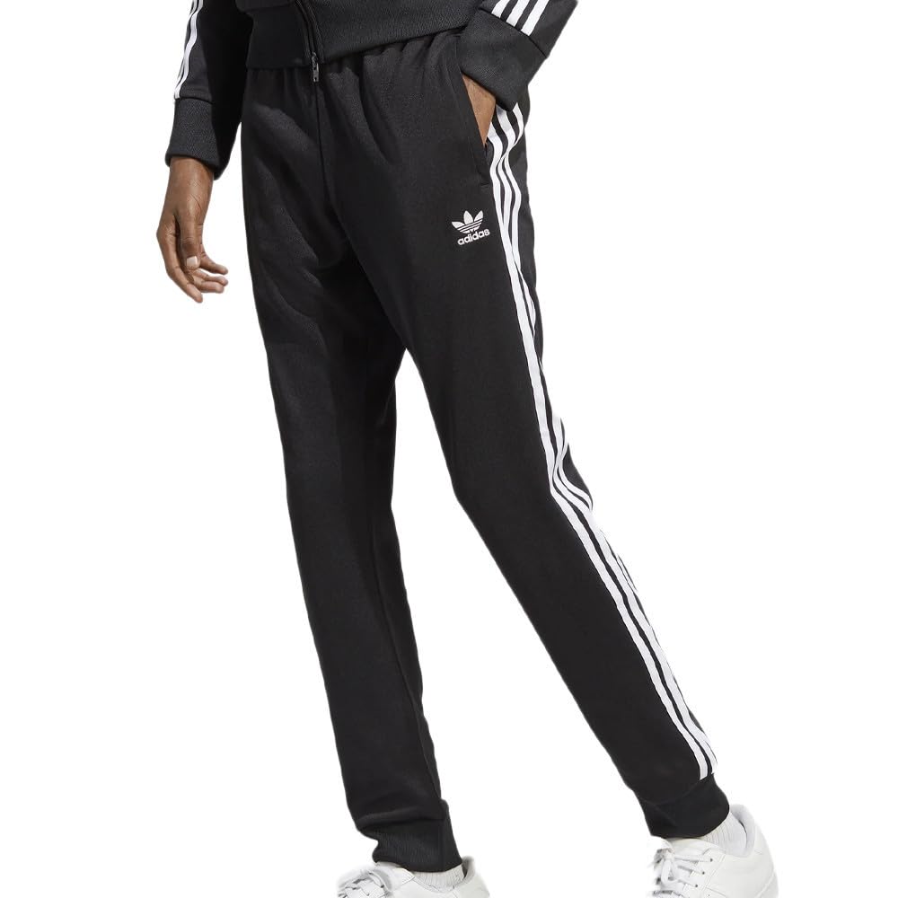 adidas Męskie spodnie dresowe, czarne, SST TP