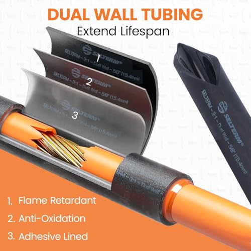 image for SELTERM 10pcs - 4 Awg - 1/4