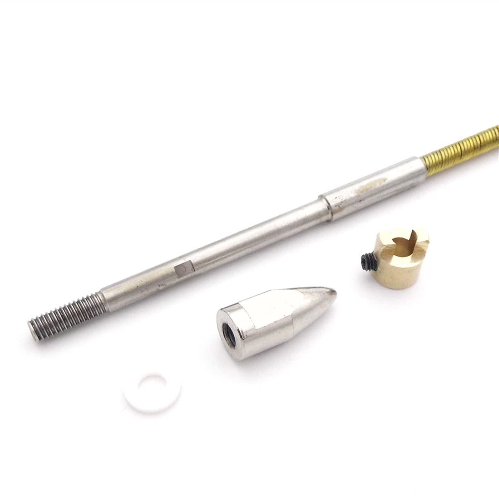 Kit cane guida for albero di trasmissione flessibile in metallo