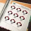IT Pennywise Come Home Planner Calendar Scrapbooking Crafting Stickers #4