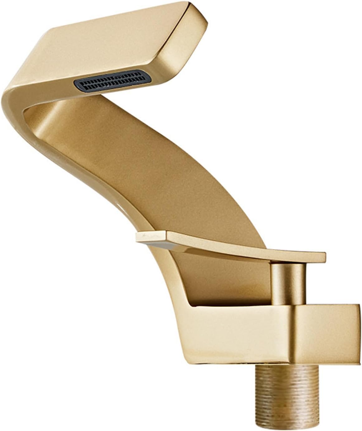 Grifo de cascada para baño LWX monomando negro ideal para renovar el lavabo 8