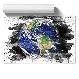 Papel satinado de alta calidad: nuestras impresiones son de la más alta calidad. Cada obra de arte está impresa en papel fotográfico de alta calidad de 260 g/m² y acabado con un brillo satinado de doble cara.