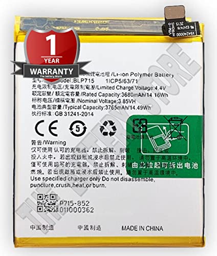 Image of Original BLP715 Battery for Oppo K3 / X / RMX1901 Battery with 1 Year Warranty **** (Y0000034)