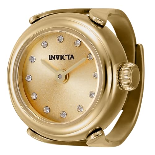 Invicta Angel Women's Ring Watch - 17.5mm, Gold (44483)