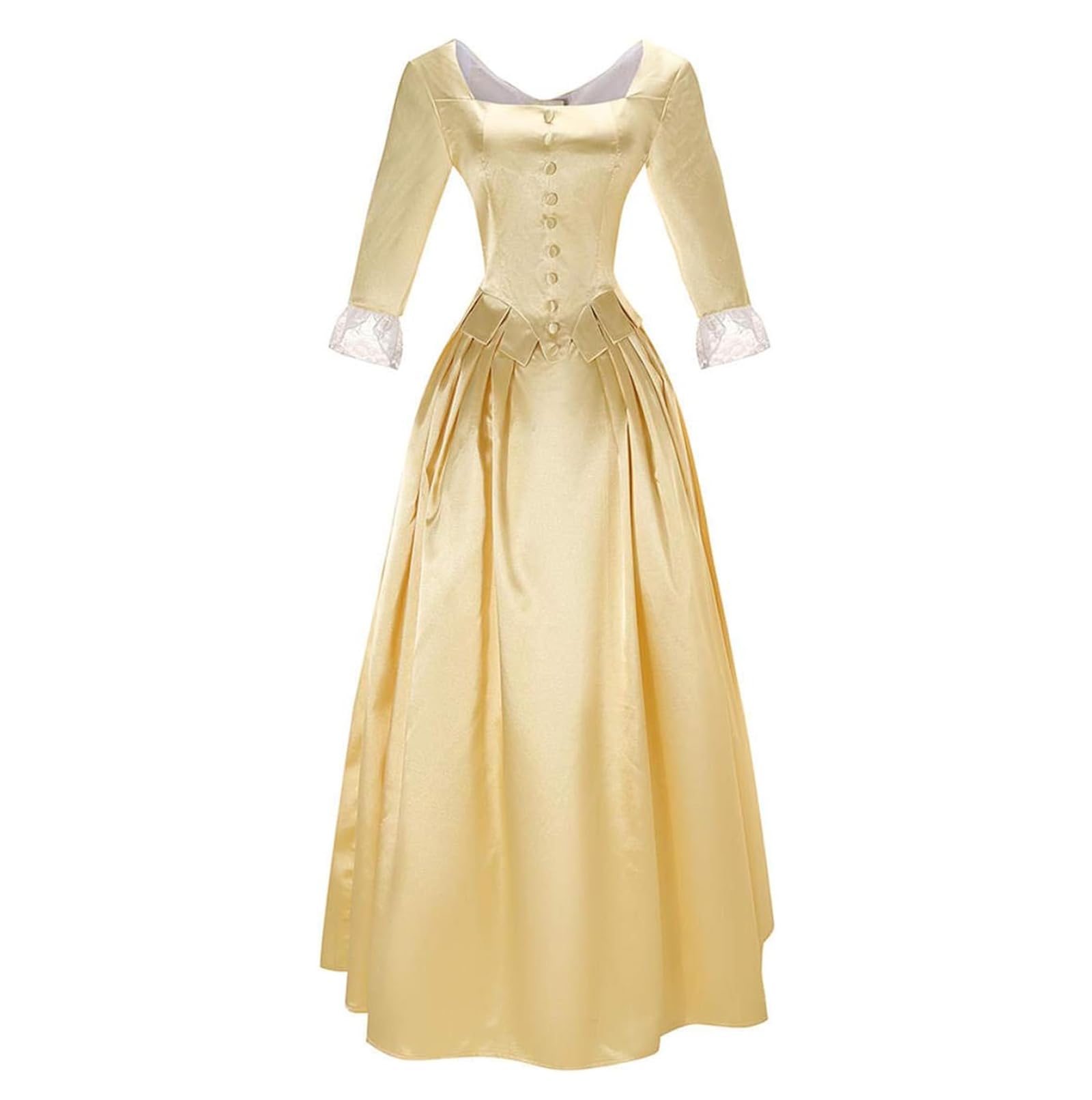 Yejueopera Hamilton Peggy Cosplay Ball Gown Gothic Victorian