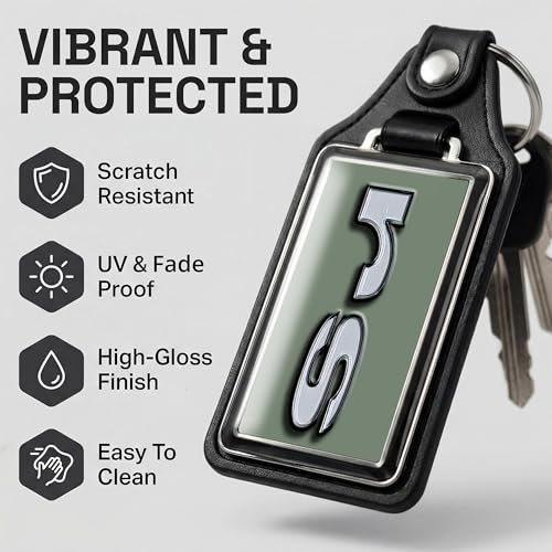 Image of Brotherhood Car Key Chain for Camaro - Classic Models Keychain for Men and Women Gift Key Ring - -