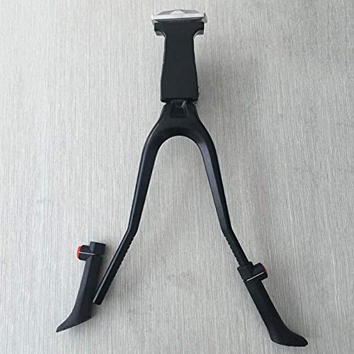 Béquille pour entretien de vélo pliable à double pied et fixation centrale