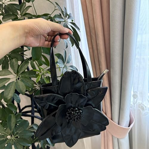 Sac à main de bal à fleurs structuré idéal pour vos tenues de soirée