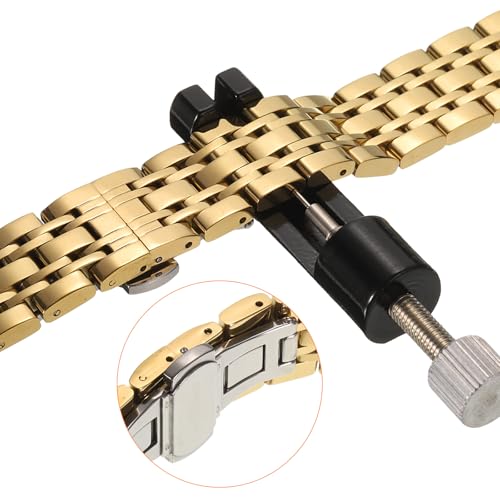 Bracelet de montre à libération rapide en acier inoxydable mixte - 5