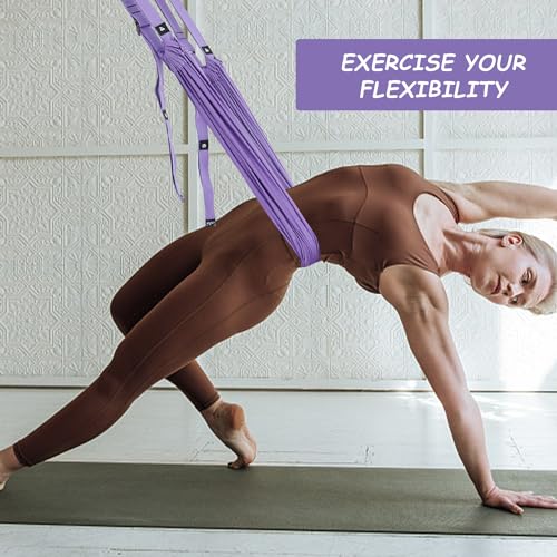 1 Piece Yoga Strap, Yoga Stretching Strap Set, Home Sling Trainer, Women's Yoga Training Accessories, Hanging Yoga Strap, Pilates Accessories - Image 6