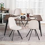 L'ensemble de salle à manger a une surface qui est résistante à la saleté et aux fuites et facile à nettoyer.