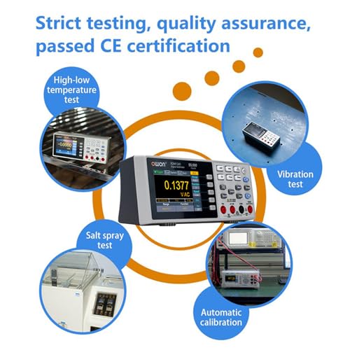 Image of OWON XDM1241 Bench-Type Digital Multimeter with Rechargeable Batteries True RMS High Accuracy Universal Desktop Multimeters