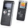 8 GB draagbare voice recorder, USB digitale audio recorder draagbare voice recorder met multifunctionele microfoon en…
