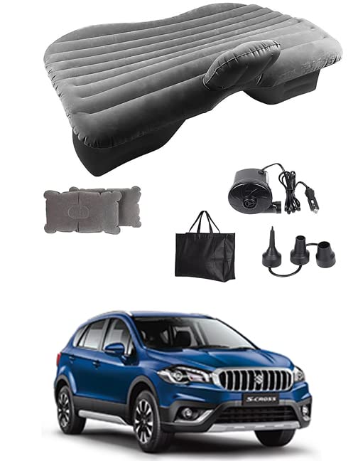 AYW Silver Inflatable Car Bed for S-Cross Universal for All Models
