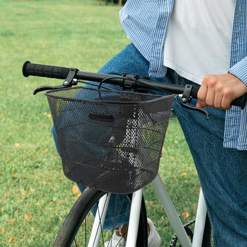 Panier de vélo grande capacité robuste et stable pour transport de courses - 4