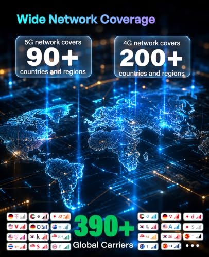 Image of GlocalMe MeowGo G50Max 5G Portable WiFi, NTN Satellite Communication(SMS) | Mobile WiFi Hotspot for Travel in 200+ Countries, AI Smart Travel Assistant, No SIM Required, Connect to the Best Internet