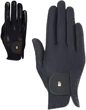 Roeckl Roeck-Grip Lite Unisex Gloves, Color Black, Size 7