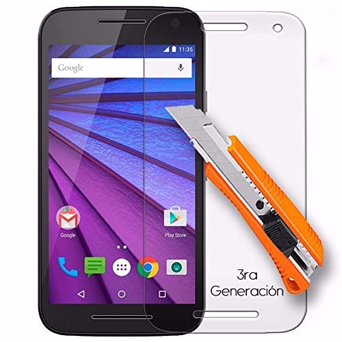 Generica   Protector de pantalla de cristal templado para Motorola Moto G3