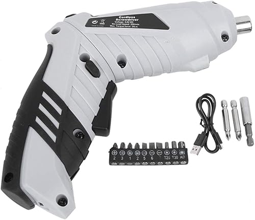 Miniatura 7 de Kit de taladro de destornillador eléctrico inalámbrico Litio?Ion 1300 mAh recargable tornillo LED Home pistolas