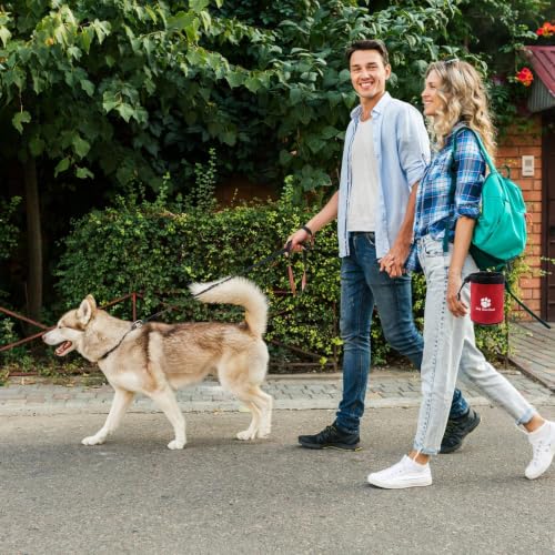 Bolsa de golosinas para pasear perros cómodamente cada mañana en el parque 8
