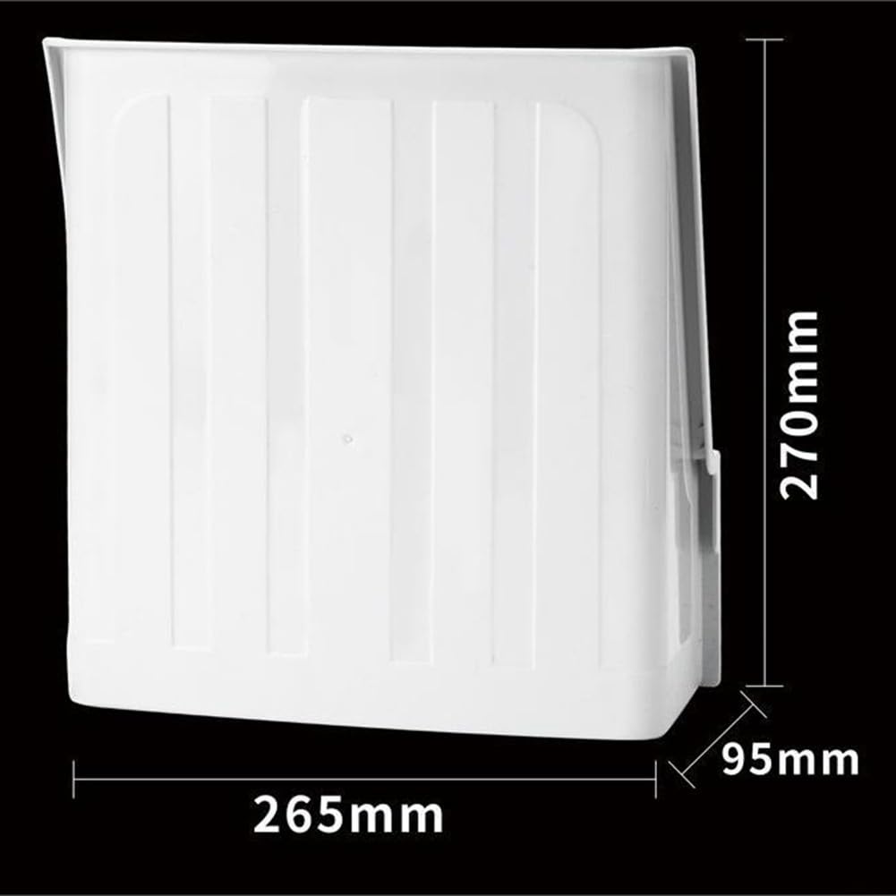 Feegow Protection pour caméra de sécurité, protection extérieure en plastique, résistant aux intempéries, protection contre le soleil, toit de protection pour caméra de sécurité (1 pièce)