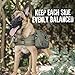 OneTigris Mammoth Hunderucksack 2.0 Version Reißen Camping Wandern Hundebackpack für M/L Größe Hunde (L, Ranger Grün)