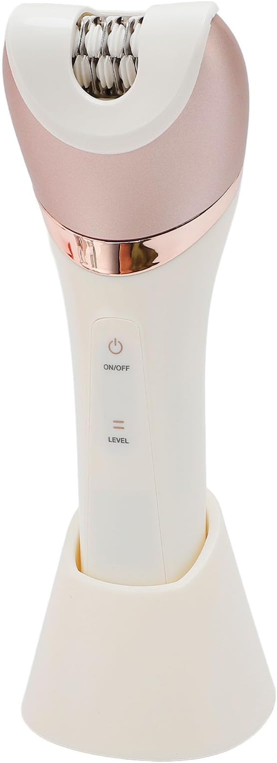 Yinhing 6 In 1 Women Trimmer Kit USB Rechargeable Female Depilator Feet Callus Remover Facial Brush Massager for Skin and Spa Like Care At Home