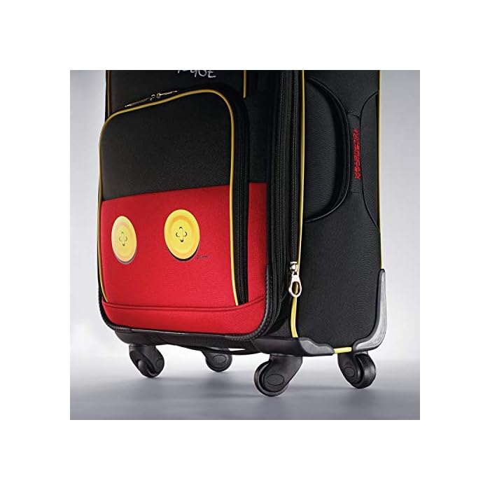 American Tourister Disney Softside Luggage with Spinner Wheels, Mickey