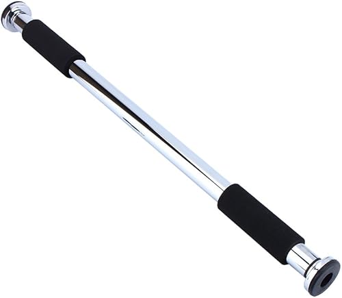 Miniatura 5 de Ajustable Chin Up Multiuso Interior Gym Pull Up Acero galvanizado, variedad de posibles ejercicios con almohadillas de espuma seguras y tapones de