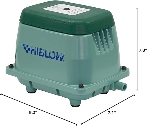 Miniatura 5 de HIBLOW Aireador de estanque HP-60Bomba de aire lineal séptica