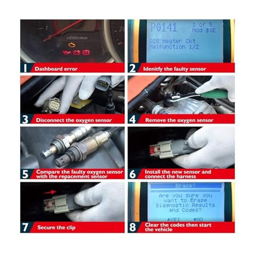 Sonde lambda capteur d'oxygène 1588A141 1588A183 234-4116 pour échappement Sport X