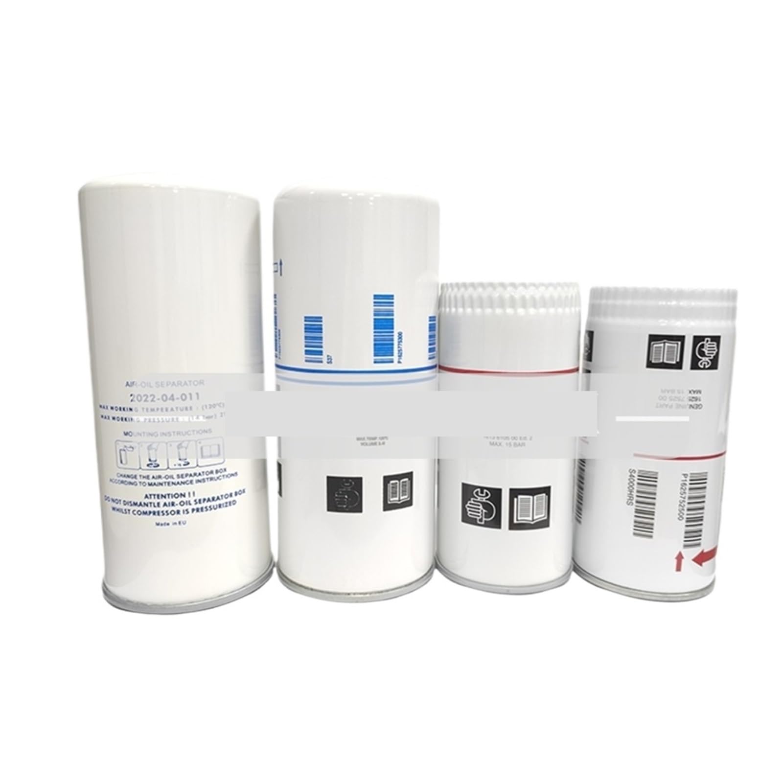 CLEUFWKO 1PCS 2903752501 2903783600 1625165622 1622783600 1614935200 Oil Filter Fit Air Compressor(2903752501)