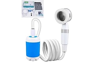 Ducha Portátil para Camping, Refrescante en Qualquer Lugar