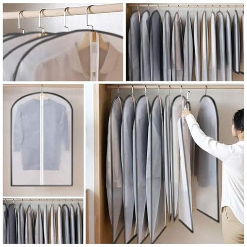 Housse de vetement avec zip pour un dressing de chambre toujours impeccable - 7
