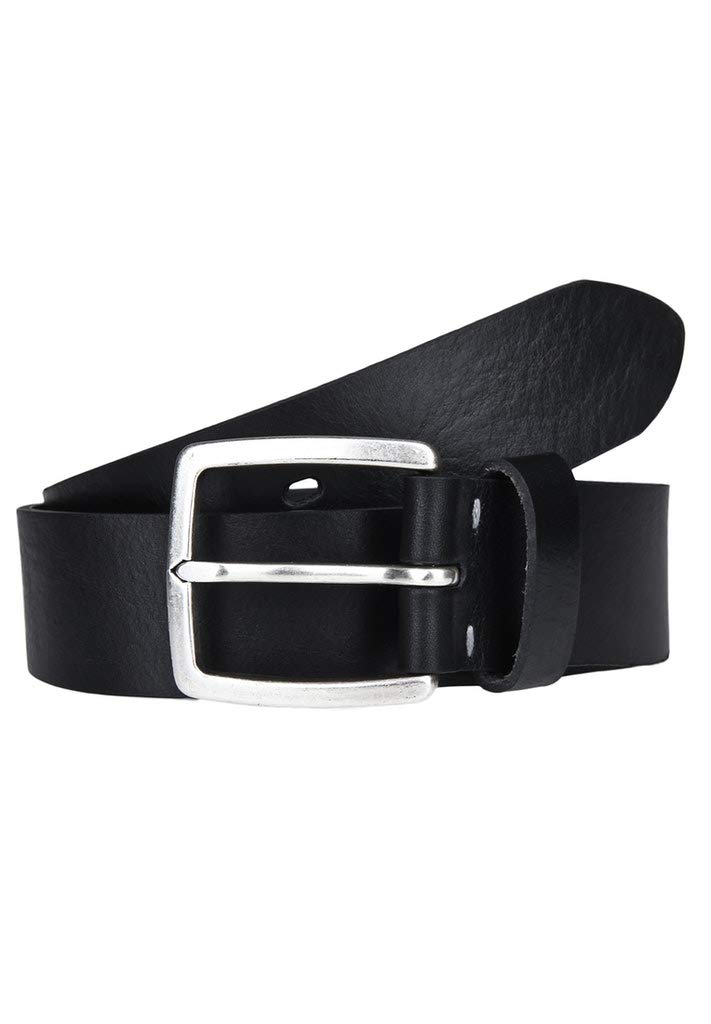 Lloyd Men’s Belts Ledergürtel – Schwarz, Herren, mit Metallschnalle