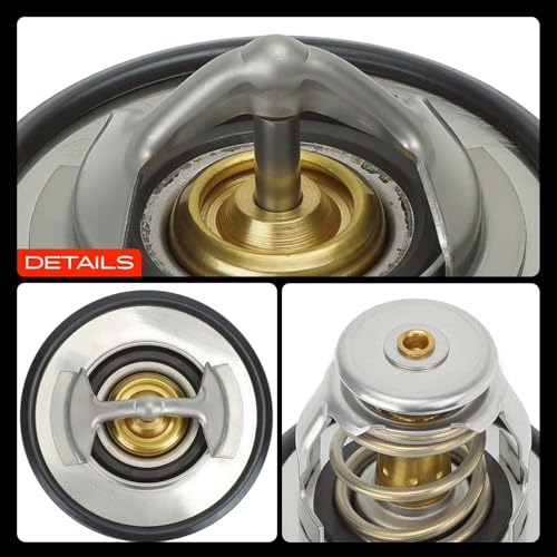 A-Premium Engine Coolant Thermostat with Seal Compatible with Kia Sorento 2014-2018, Sedona 2015-2019, Cadenza 2014-2016, K900 2015-2017 & Hyundai Santa Fe 2013-2018, Genesis 2010-2016, Azera, Equus by A-Premium - Used condition - Image 9