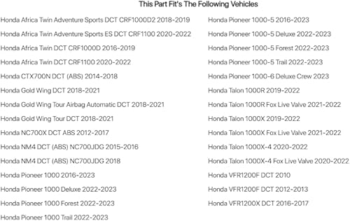 Miniatura 4 de Tusk Paquete de 5 filtros de aceite de transmisión de primera línea para HONDA Pioneer 1000-5 Deluxe 2022-2023