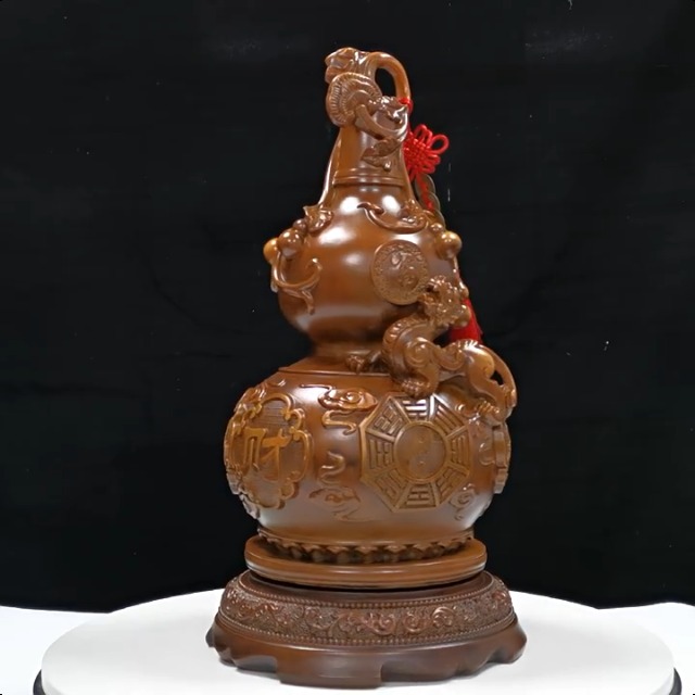 Amazon.com: 貔貅招财镇宅葫芦摆件家居客厅酒柜装饰工艺礼品fengshui