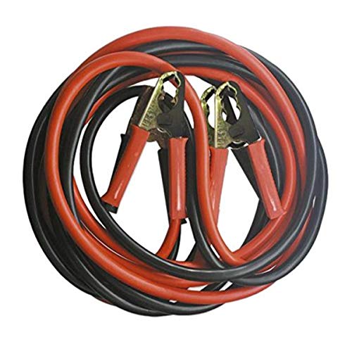 JBM 52069 Cable de arranque con pinzas, 12 mm x 2, 2,5 m