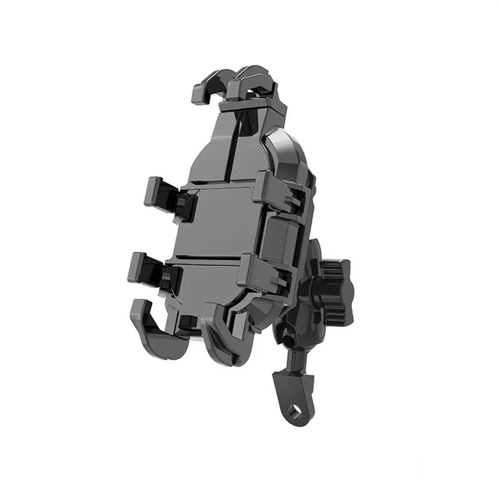 Staffa Navigatore Moto Supporto Telefono Cellulare Modulo Ammortizzatore Regolabile A Qualsiasi Angolazione Staffa Bici ATV Scooter Moto(Mirror Seat Mounting)